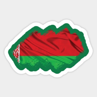 Flag of Belarus Sticker